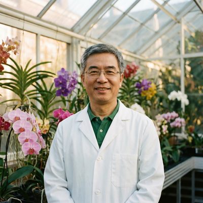 捷克街头植物学顾问林教授